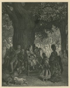 Kensington Gardens, em Londres de Gustave Dore