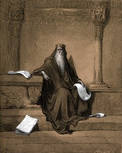 Rei Salomão - Bíblia de Gustave Dore