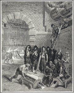 Obras de gás de Lambeth, 1872 de Gustave Dore