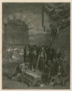 Lambeth Gas Works, Londres de Gustave Dore