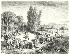 Le Maitre Chat ou le Chat Botte; Puss In Boots (gravura) de Gustave Dore