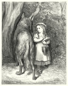 Chapeuzinho Vermelho; Chapeuzinho Vermelho de Gustave Dore