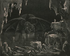Lo! ele exclamou, eis Dis !, c1890. de Gustave Dore