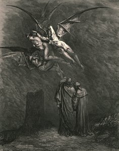Marque mil Erynnis terríveis, c1890. de Gustave Dore