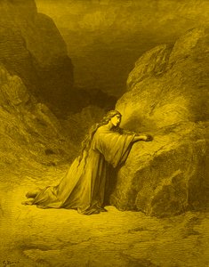 Maria Madalena, a pecadora arrependida - Bíblia de Gustave Dore