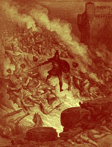 Orlando Furious de Ludovico Ariosto de Gustave Dore
