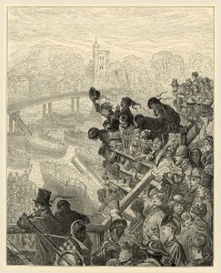 Corrida de Barcos de Oxford e Cambridge, Putney de Gustave Dore