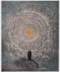 Paradiso, Canto 31: A multidão santa forma uma rosa no empyrean