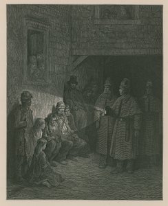 Policiais na batida de Gustave Dore