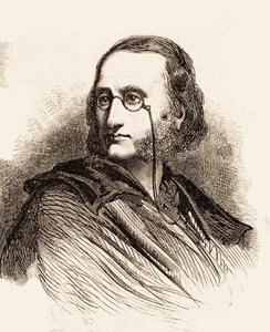 Retrato de Jacques Offenbach 1819-1880, 1860. de Gustave Dore