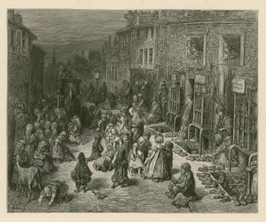 Seven Dials, Londres de Gustave Dore