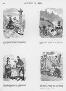 Esboços Humorosos e Grotescos de Gustave Dore (gravura) de Gustave Dore