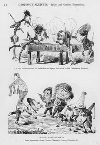 Esboços Humorosos e Grotescos de Gustave Dore (gravura) de Gustave Dore