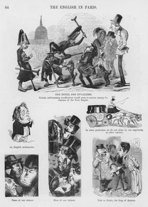 Esboços Humorosos e Grotescos de Gustave Dore (gravura) de Gustave Dore