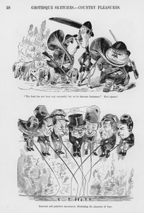 Esboços Humorosos e Grotescos de Gustave Dore (gravura) de Gustave Dore