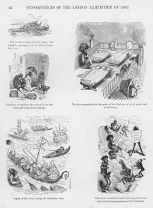 Esboços Humorosos e Grotescos de Gustave Dore (gravura) de Gustave Dore