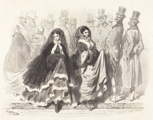 Cena de rua de Gustave Dore