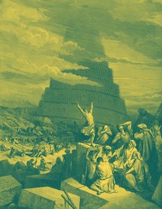 A Confusão de Línguas (Torre de Babel) - Bíblia de Gustave Dore