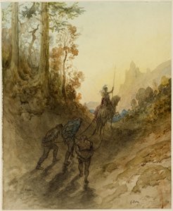 Os gigantes são capturados de Gustave Dore