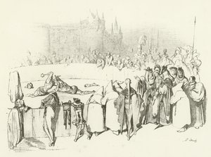 O Julgamento de Deus (gravura) de Gustave Dore