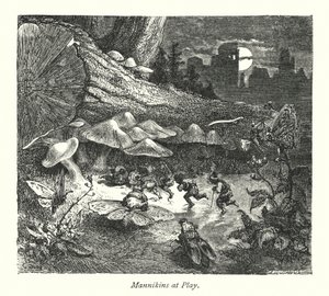 O castelo dos Mannikins (gravura) de Gustave Dore