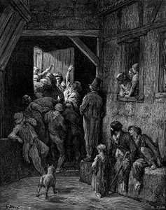 Vira-o para fora, Ratcliff de Gustave Doré de Gustave Dore