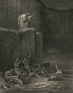 Por que, assim, avidamente me inclina mais, c1890. de Gustave Dore
