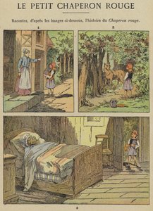 Capuchinho Vermelho (cor litho) de Gustave Fraipont
