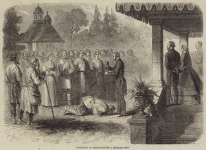 Cerimônia de Emancipação de um Servo Russo de Gustave Janet