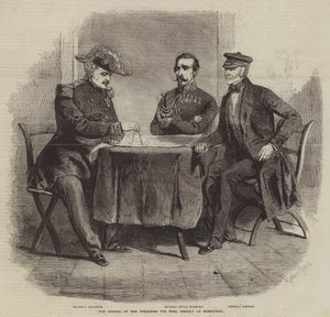 O Conselho de Guerra que precede a agressão final a Sebastopol