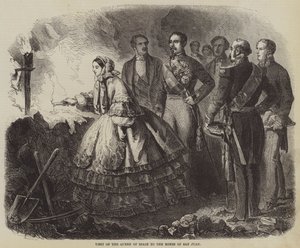 Visita da Rainha de Espanha às Minas de San Juan de Gustave Janet