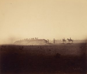 Manobras de cavalaria, 3 de outubro de Gustave Le Gray