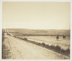 Manobras, Camp de Châlons, 1857. de Gustave Le Gray