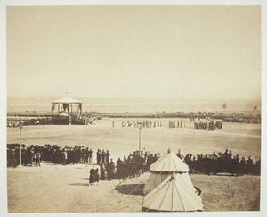 Missa, Camp de Châlons, 1857. de Gustave Le Gray