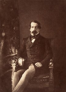 Retrato de Louis-Napoleon Bonaparte como príncipe-presidente, 1852. de Gustave Le Gray