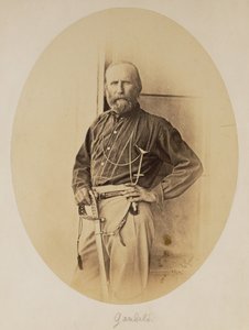 Retrato de Giuseppe Garibaldi de Gustave Le Gray