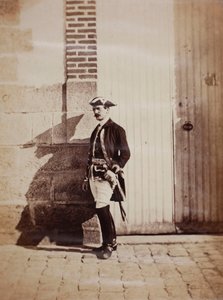 Príncipe Moskva em Chalons, 1857. de Gustave Le Gray