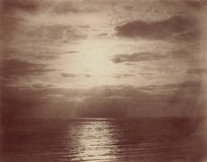 Efeito Solar nas Nuvens-Oceano de Gustave Le Gray
