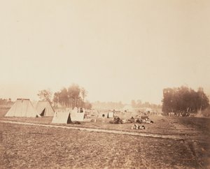 O Bivaque de Gustave Le Gray