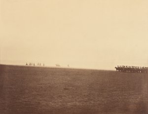 [Tropas ao longo do horizonte] de Gustave Le Gray