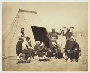 Sem título (Zouaves) de Gustave Le Gray