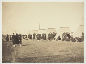 Sem título [Zouaves], 1857. de Gustave Le Gray