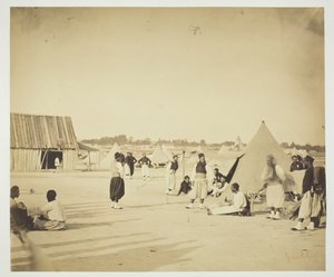 Zouaves sem título, 1857. de Gustave Le Gray