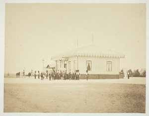 Sem título [oficiais e dignitários], 1857. de Gustave Le Gray