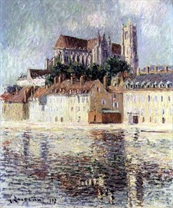 Catedral Auxerre de Gustave Loiseau
