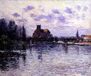 Catedral Auxerre de Gustave Loiseau