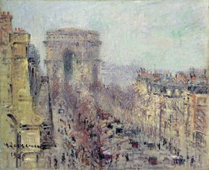 Avenue de Friedland, Paris de Gustave Loiseau