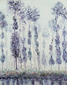 Choupos no Eure, 1900 de Gustave Loiseau