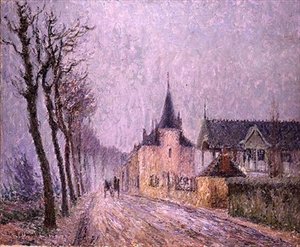 Cais de Pothuis, Pontoise de Gustave Loiseau