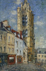 A torre sineira de St, 1925 de Gustave Loiseau